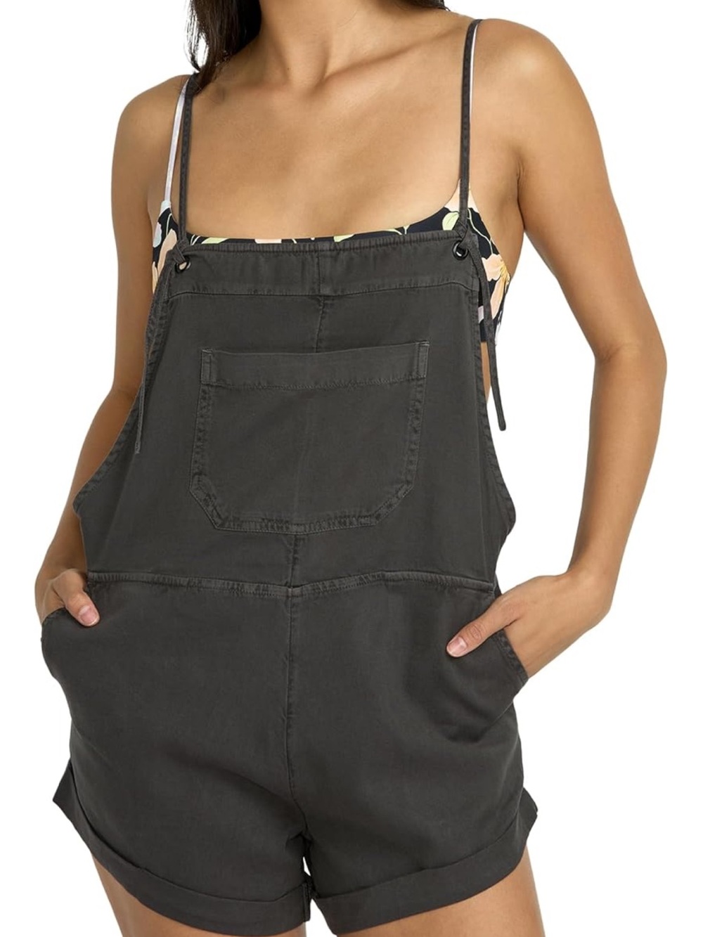 Billabong Women's Wild Pursuit Cotton Twill Blend Romper